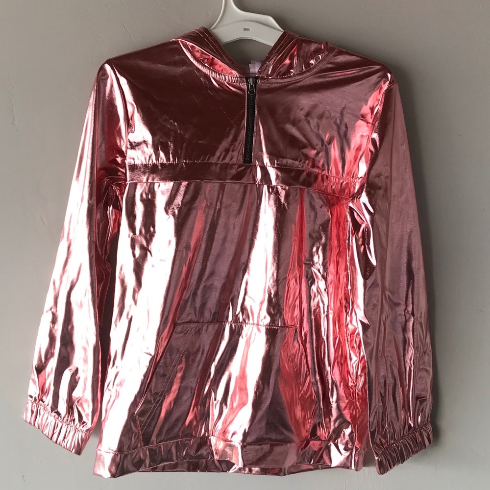 More than magic girl's pink metallic Jacket - Picture 2 of 4